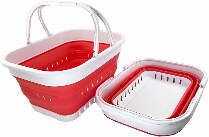 SAMMART Collapsible Tub with Handle 19L - Image 2
