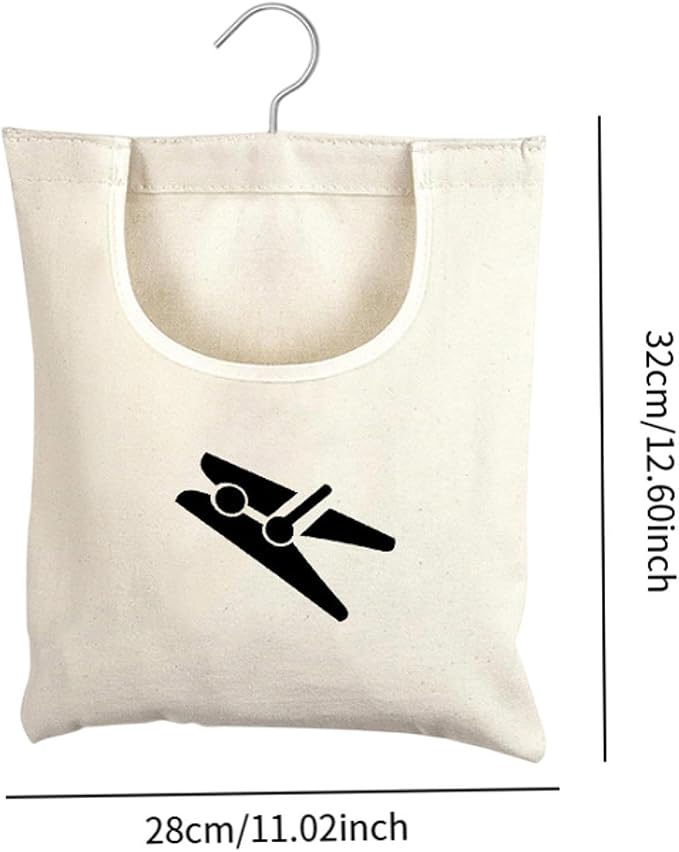 Clothespin Storage Bag Organizer Multipurpose Clothes Pin Hanging Bag Clothes - Image 4