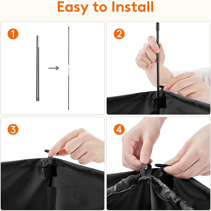 Lifewit 136L Double Laundry Hamper - Image 3