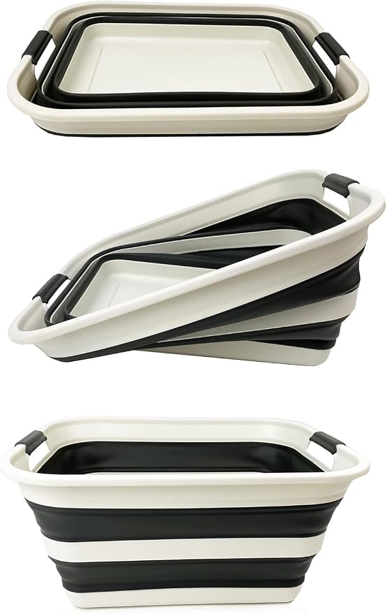 SAMMART 42L Collapsible Plastic Laundry Basket - Image 6