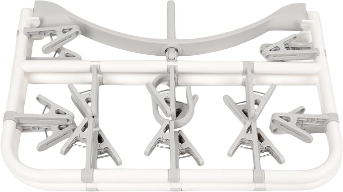 Clothes Drying Racks Foldable Clip Hangers Drip Hanger Plastic - Image 4