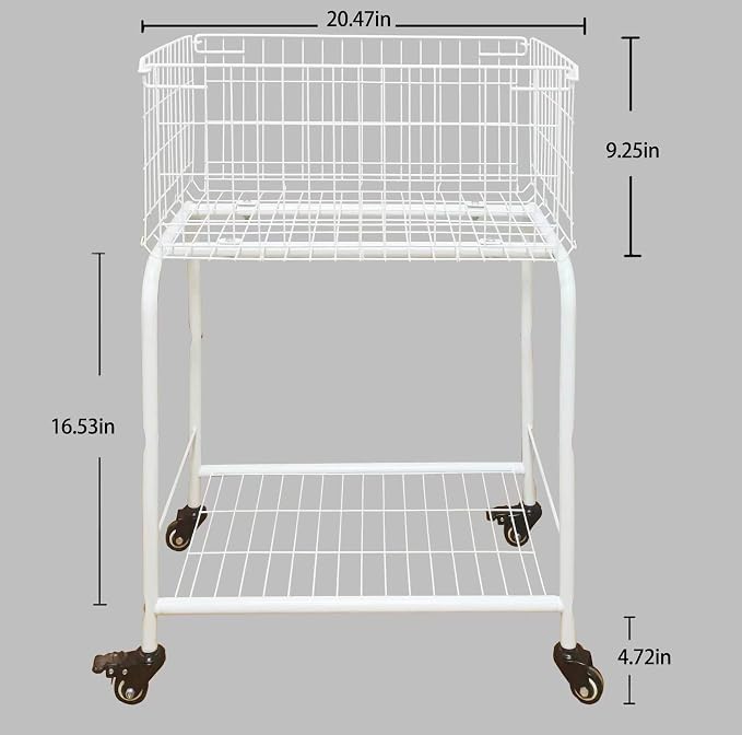 HENNZE--Basket for garments storage, easy moved - Image 4
