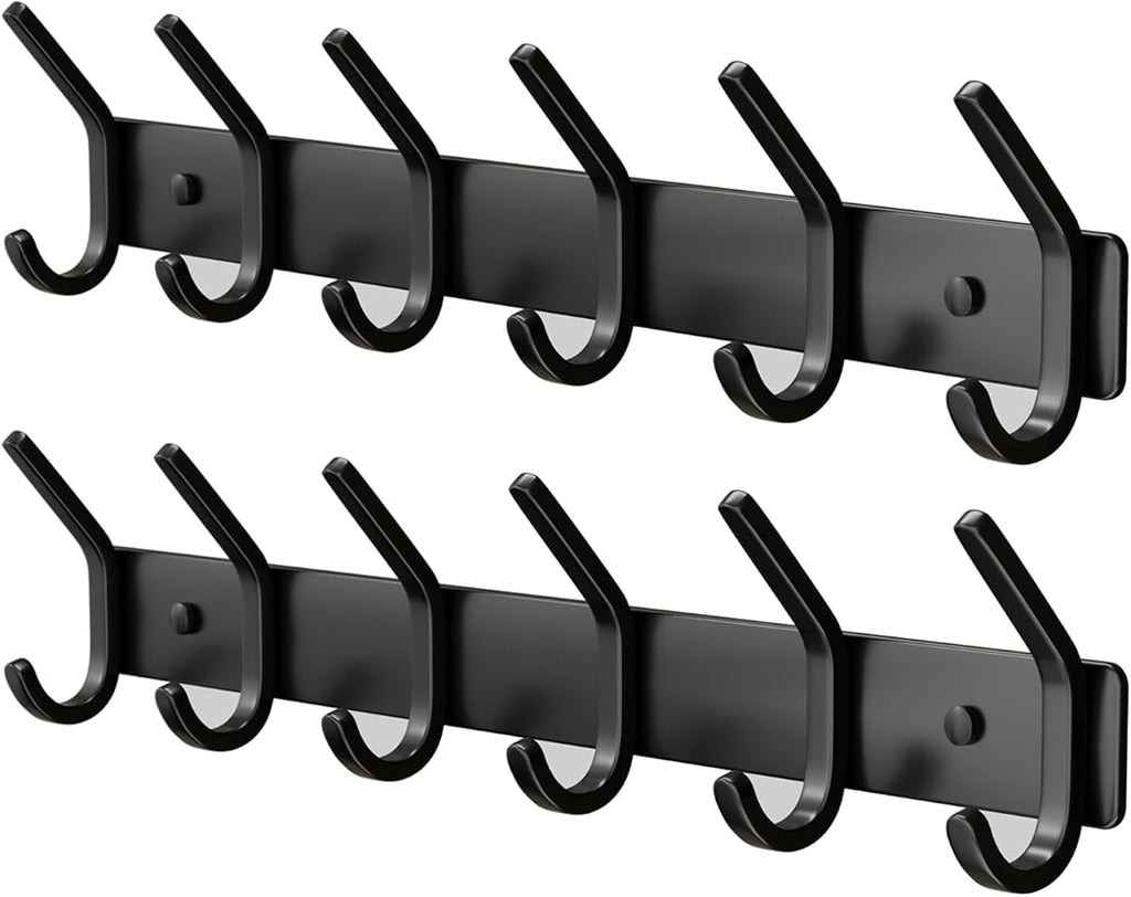 Coat Rack Wall Mount Hooks by GWAAZXGZ