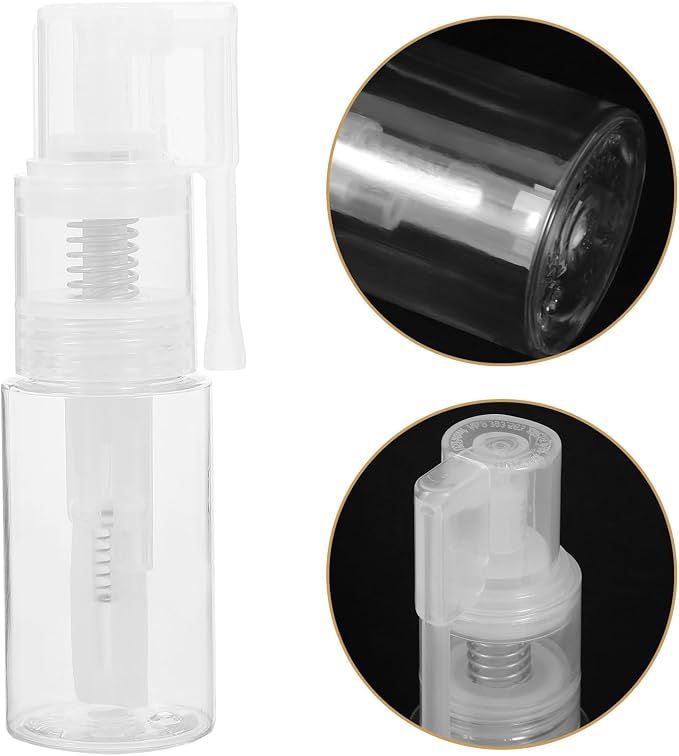 2pcs 35ml Powder Spray Bottle Refillable Dispenser - Image 7