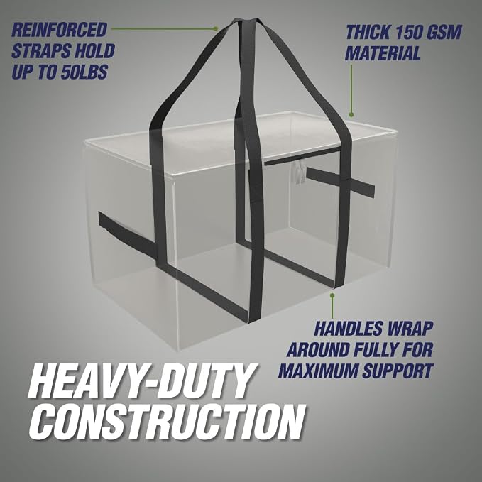 RUGGED RHINO Heavy Duty Extra Large Moving Bags, Durable Bag - Image 5