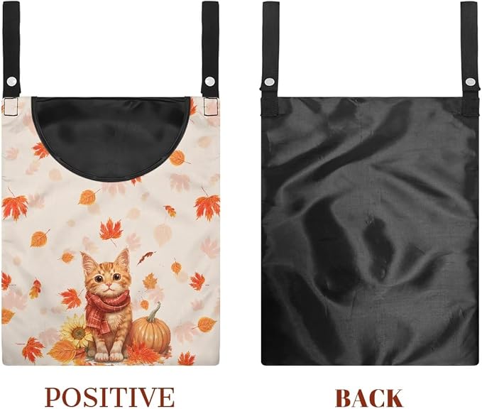 Cat Maple Clothespin Bag Holder Multi Purpose Hanging Storage Dust-Proof Pin - Image 7