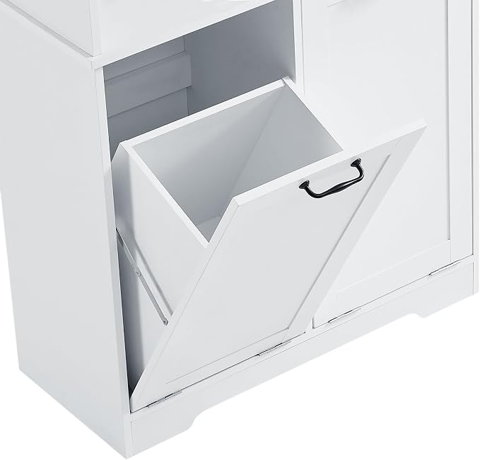 68" Tall Bathroom Storage Cabinet - Image 8