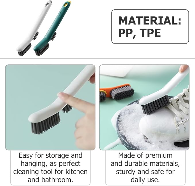 2pcs Detachable Laundry Shoe and Clothes Cleaning Brush Set - Image 7