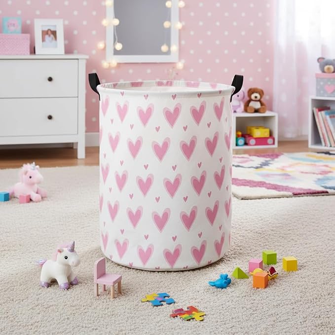 HIYAGON Baby Laundry Basket Baby Hamper - Image 6