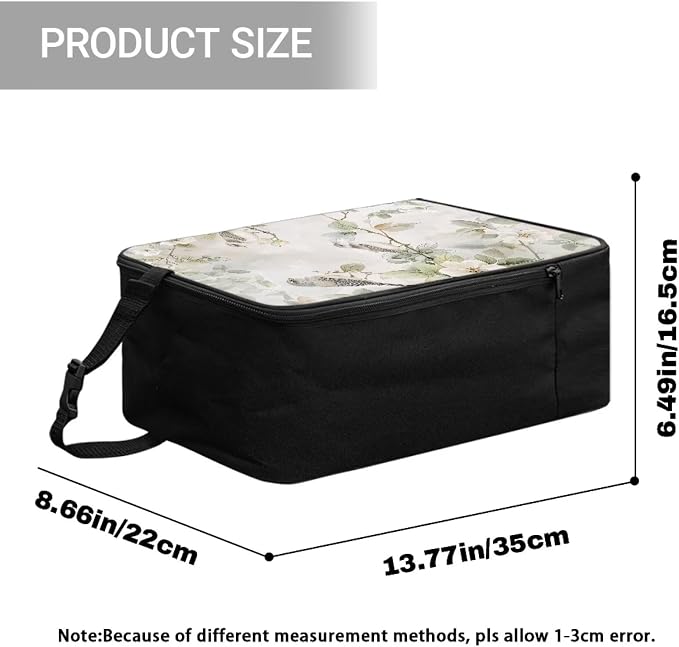 Bird Steam Iron Storage Bag Zippered Handheld Steamer Case Universal Fit - Image 6