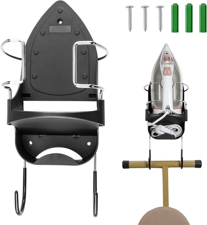 Alpinista Ironing Board Hanger Wall Mount Ironing Board Holder Wall Mount by Alpinista