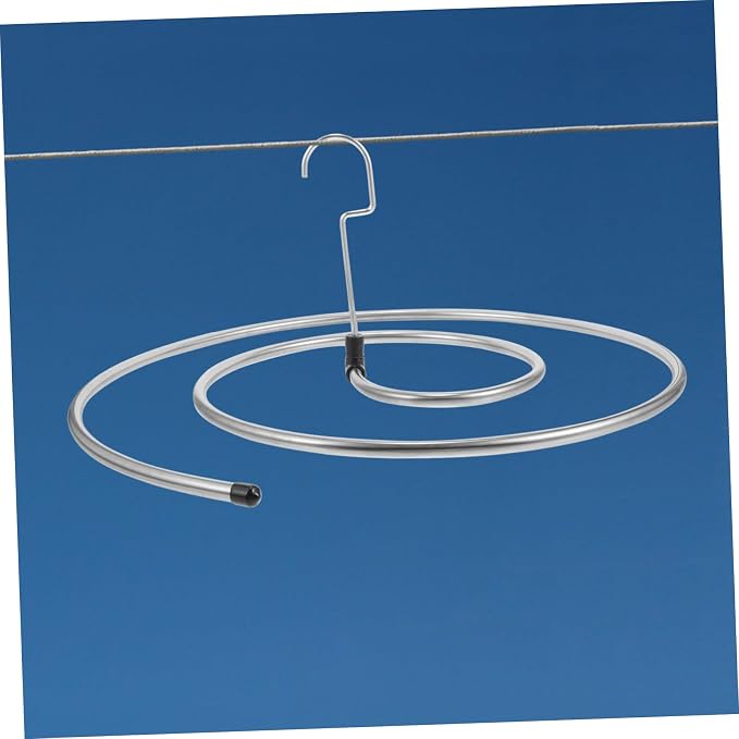 Cabilock 2Pcs Heavy-Duty Stainless Steel Rotatable Spiral Drying Rack - Image 6