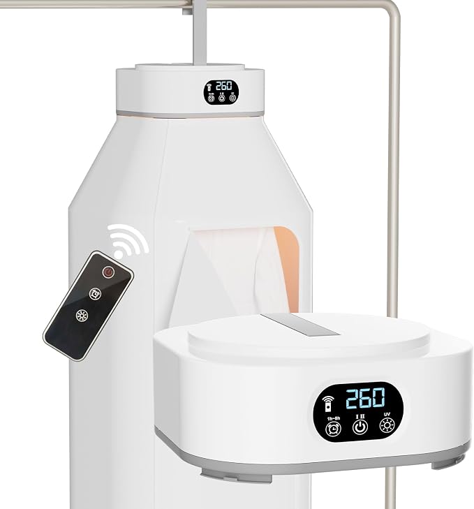 Portable Clothes Dryer, Compact & Foldable Electric Drying Machine by Unknown