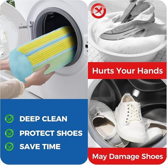 Shoe Washing Machine Bag, Laundry Shoe Bag - Image 5