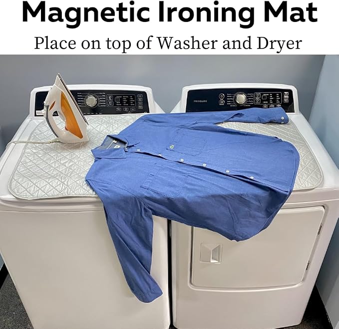 Evelots Ironing Mat Pad for Top of Washer, Table - Image 3