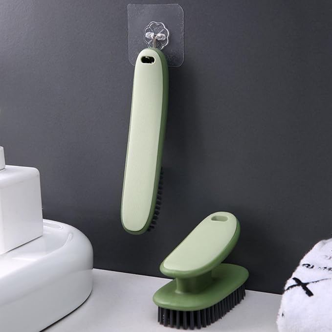 Household Small Scrub Brushes Laundry Cleaning Board Brush Easy Grip Shoe Brush - Image 5