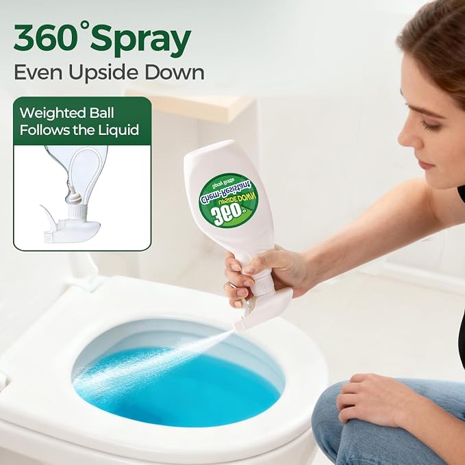 T4U Spray Bottles for Cleaning, 16 OZ Empty Spray Bottles Heavy Duty, Plastic - Image 4