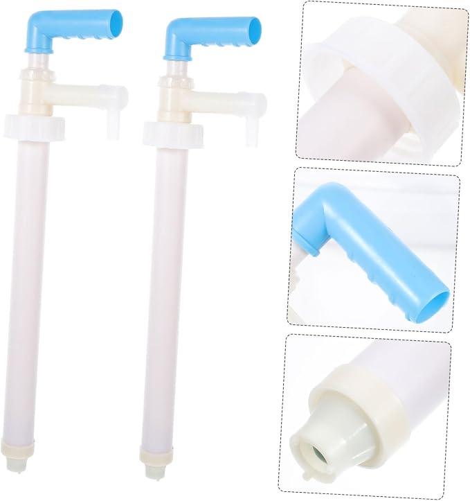 2pcs Chemical Bucket Liquid Dispenser Hand Press Pump - Image 5
