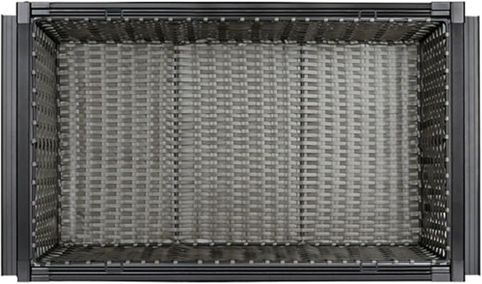 Pull Out Drawer Organizer Containers, Basket Storage Rack by ZFUCMAYL