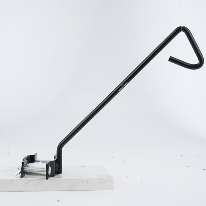MIXXIDEA 11 Inch Long Fence Deck Hook Rail Hanging Mounting Kit Heavy Duty Bird - Image 9