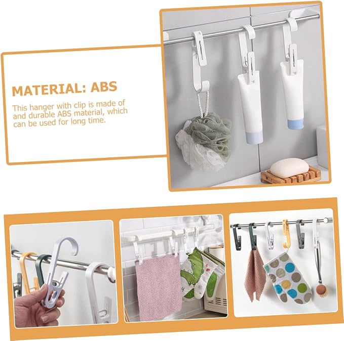 Happyyami 6pcs Drying Clip Hooks - Image 4