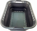 SAMMART 42L Collapsible Plastic Laundry Basket by SAMMART