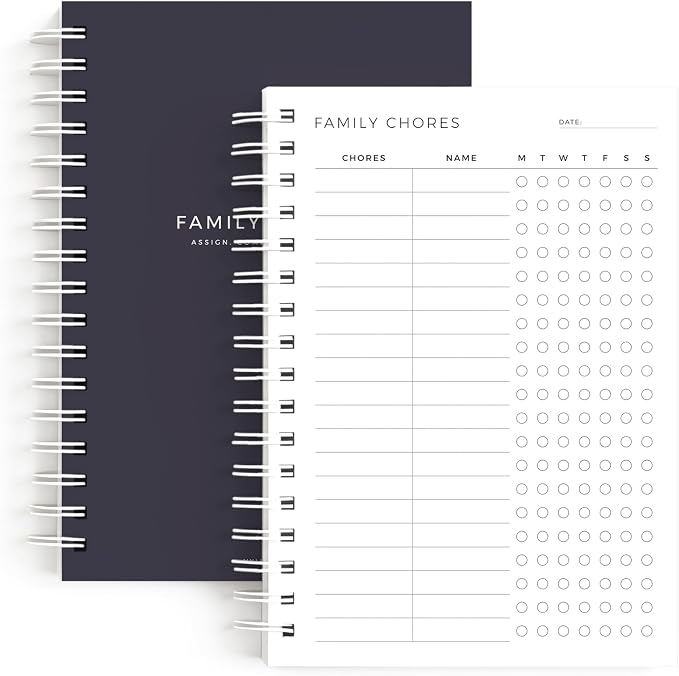 Family Chores Planner, Weekly Responsibility Tracker by Unknown