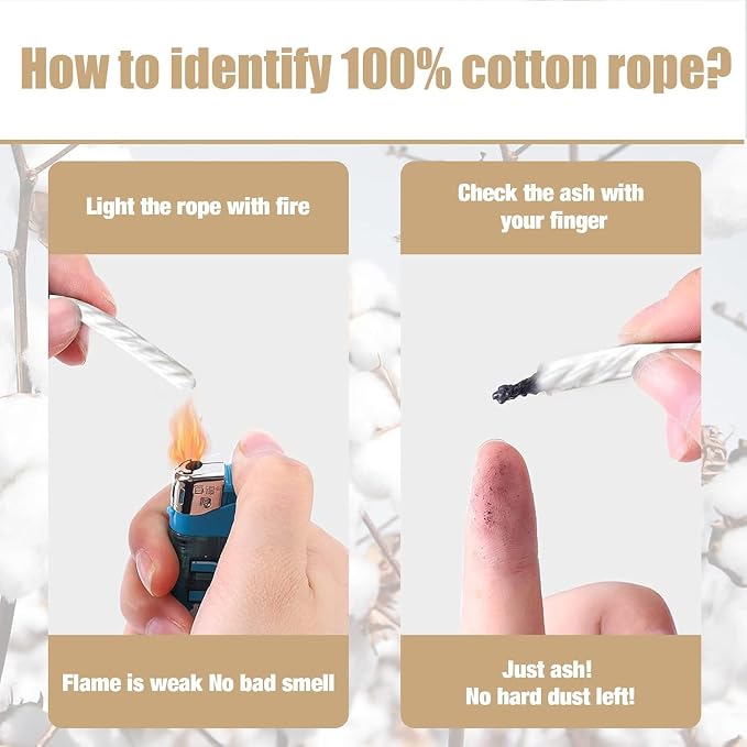 Macrame Cotton Cord 3mm x 200m - Image 4