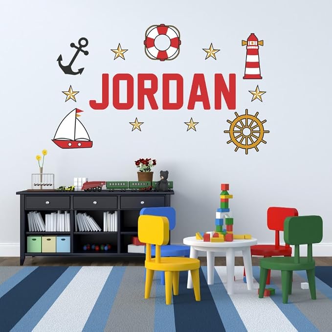 Oliver's Labels Premium Personalized Life Sized Wall Decal - Image 3