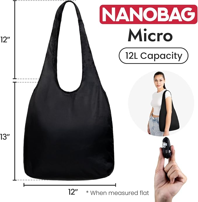 Nanobag Ultralight Foldable Tote - Image 4