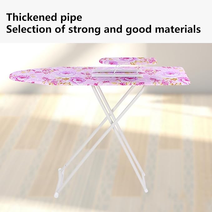 36 Inch Full-Size Ironing Board, Foldable Tabletop Design - Image 6