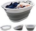 SAMMART 32L Collapsible Plastic Laundry Basket by SAMMART
