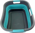 SAMMART 30L Collapsible Plastic Laundry Basket by SAMMART