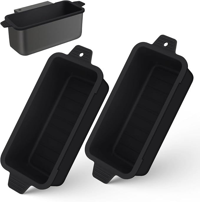 2 PCS Silicone Grease Cup Liners by Oliggive
