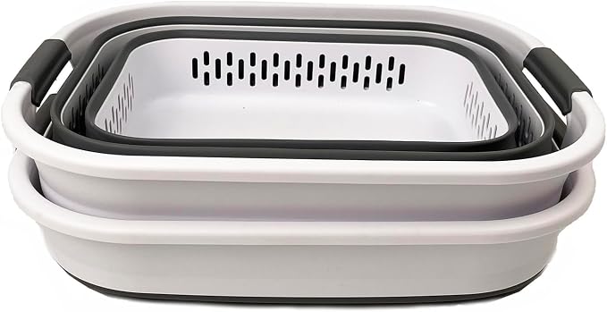 SAMMART 40L Collapsible Plastic Laundry Basket - Image 8
