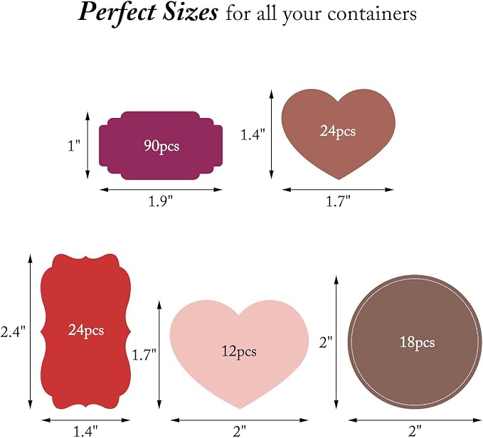 Colored Label Stickers, Removable Chalkboard Labels - Image 3