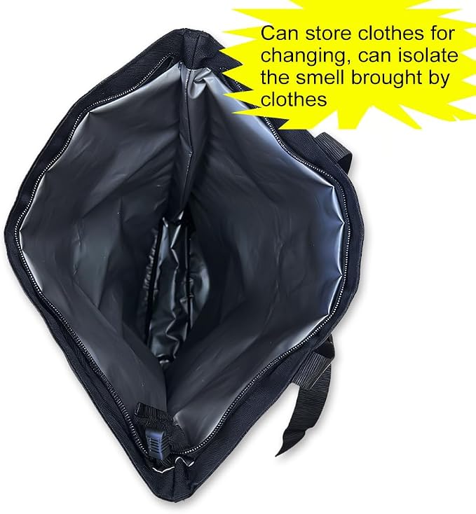 Travel clothing organizer, Laundry Bags, 4 Compartments, Foldable Design - Image 6