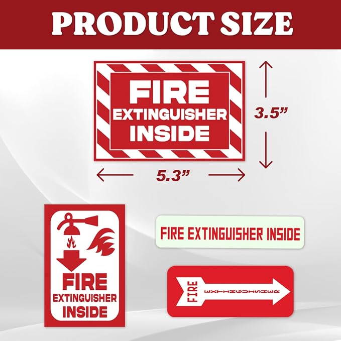 Inside Warning Sticker Vinyl Decal - Image 2