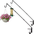 31 Inch Heavy Duty Fence Deck Hook Rotary-Solid Rod by QIEGL