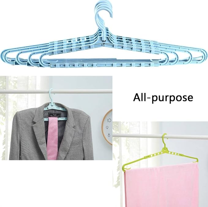 Extra Large Sturdy Hangers Big Drying Clothes Hangers Enlarge Adjustable - Image 7