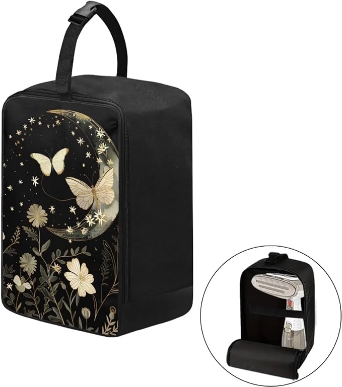 Moon Butterfly Portable Steamer Storage Bag Lightweight Irons Carrying Case - Image 2