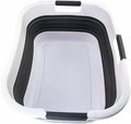 SAMMART 30L Collapsible Plastic Laundry Basket by SAMMART