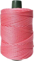 250G Hollow Braided Polypropylene Rope 3mm Colorful Polyester Yarn Handmade by Unknown
