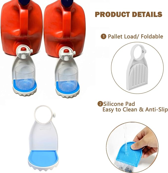 Laundry Detergent Cup Holder, 2 Pack, No More Mess or Leaks, Suitable - Image 5