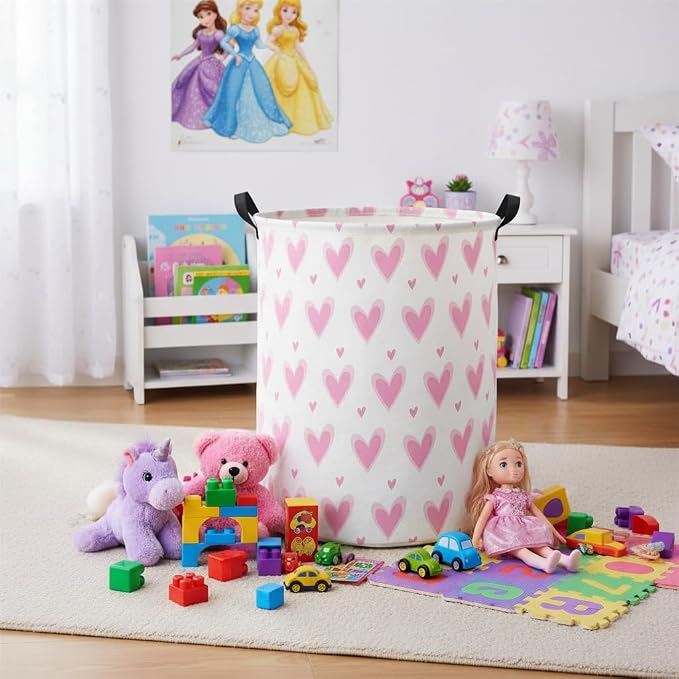 HIYAGON Baby Laundry Basket Baby Hamper - Image 4