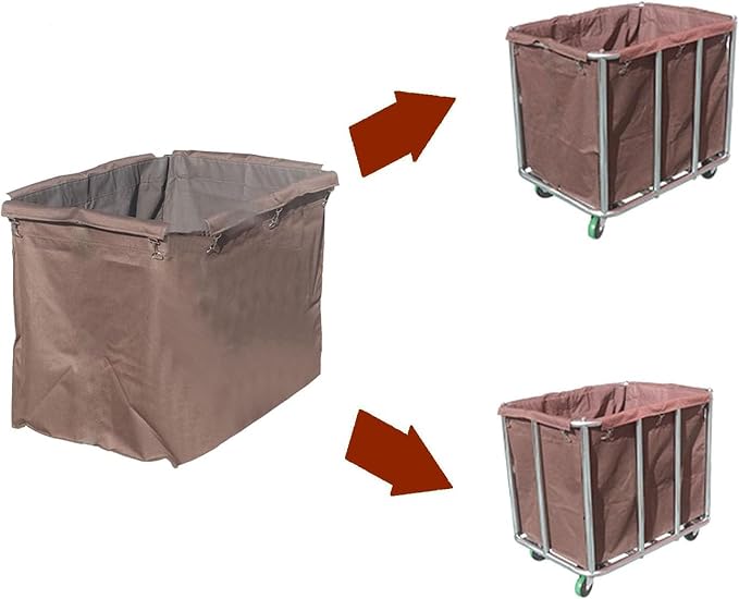 400L Rectangle Commercial Laundry Trolley Replacement Bag Extra Large - Image 5