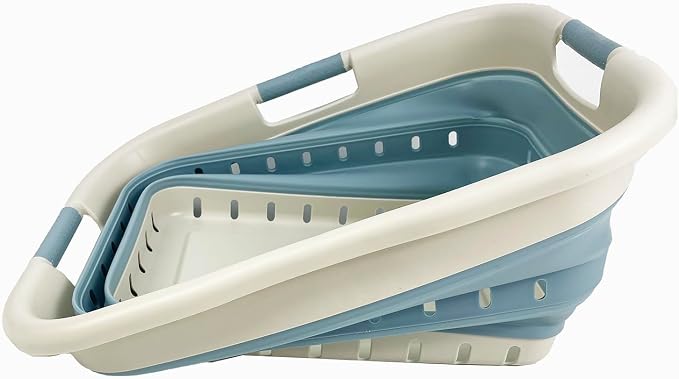 SAMMART 41L Collapsible 3 Handled Laundry Basket - Image 5