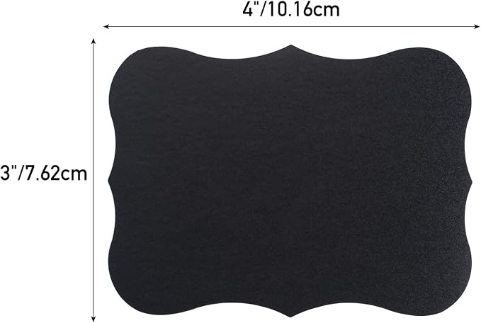ONUPGO Chalkboard Labels, Waterproof Chalkboard Sticker - Image 3