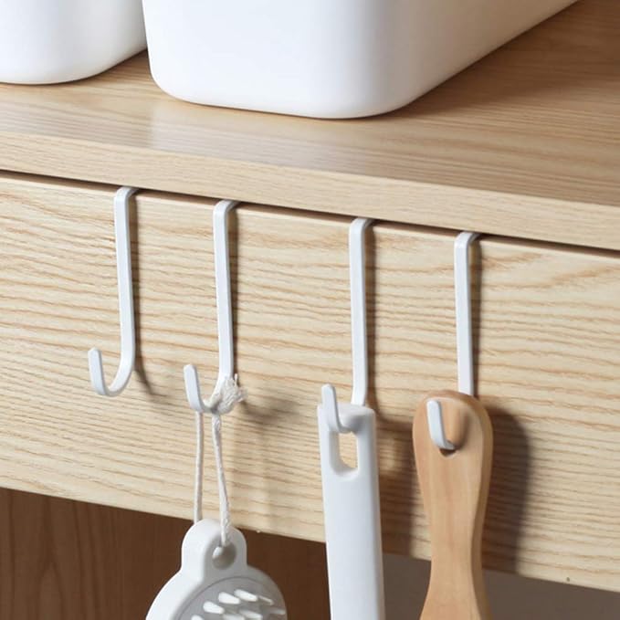Cabilock Storage Drawers 2 Pcs Iron Door Hooks Door Ironing Iron and Ironing - Image 3