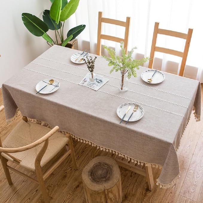 Pahajim Striped Tablecloth Rectangle - Image 2